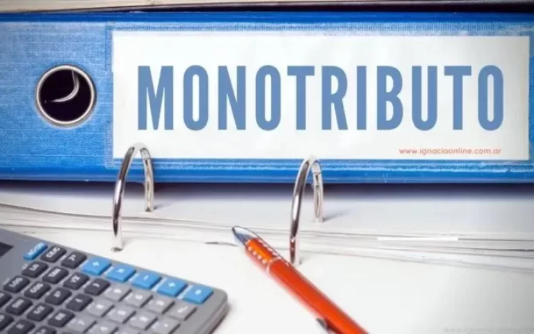 RECATEGORIZACION MONOTRIBUTO 2026
